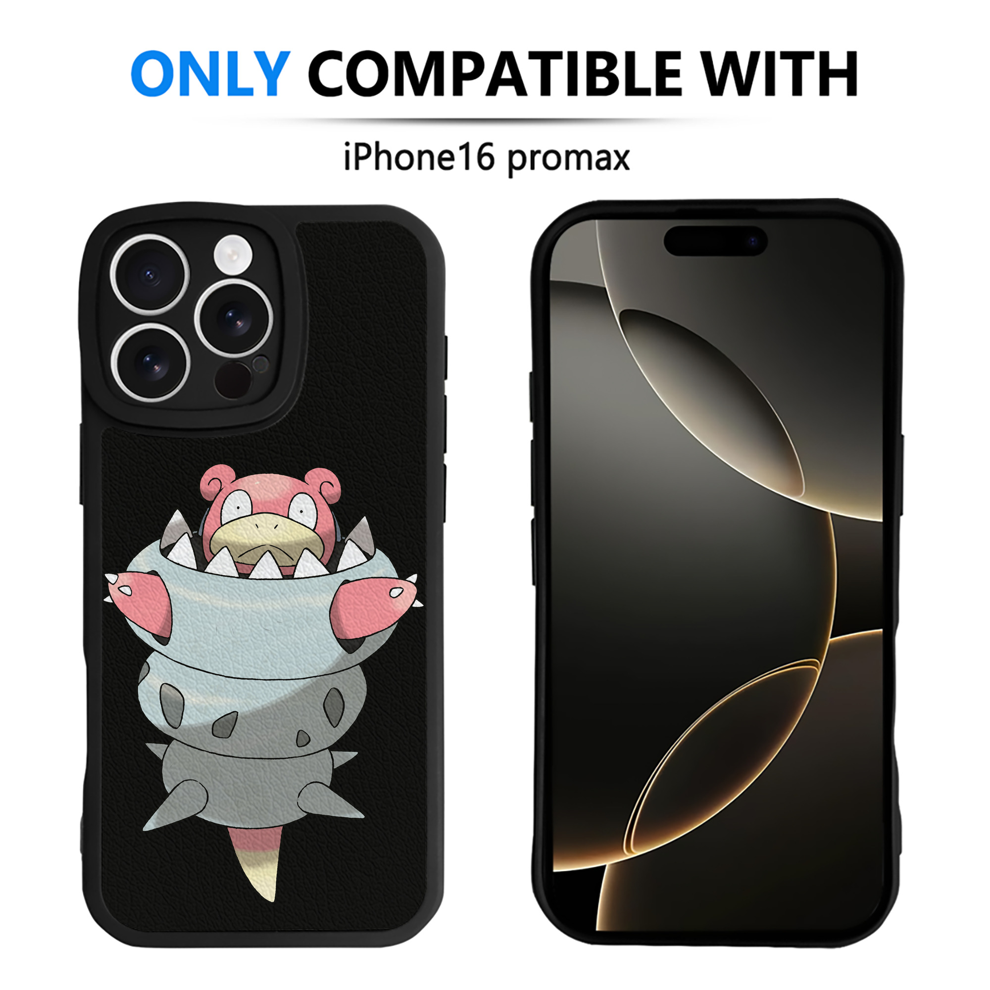 （画像用） ポケットモンスター Pokémon 【iPhone 16シリーズ対応】シリコンスマホケース（レザー調） 材質：シリコン
